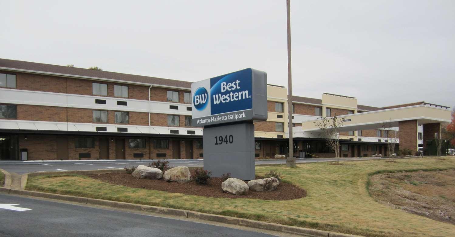 Best Western Atlanta-Marietta Ballpark Hotel Waterford Eksteriør billede
